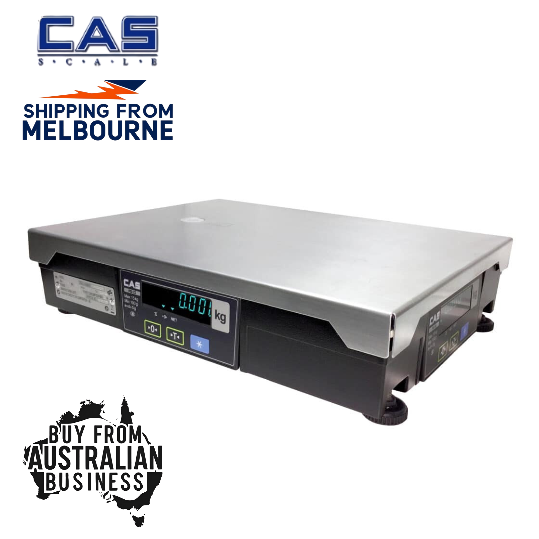 CAS PDII POS ECR Checkout Weighing Scale with Serial RS232 Interface