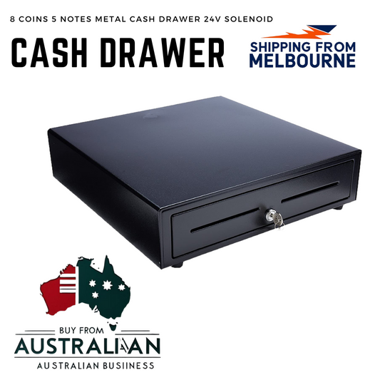 Heavy Duty Metal Design Cash Drawer with RJ12 Connection for POS Systems
