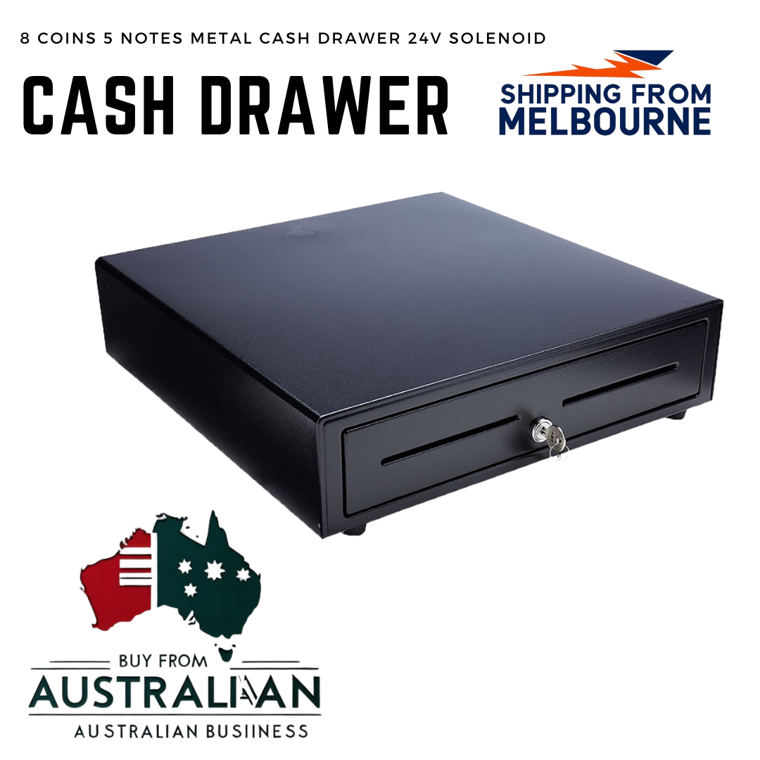 Heavy Duty Metal Design Cash Drawer with RJ12 Connection for POS Systems